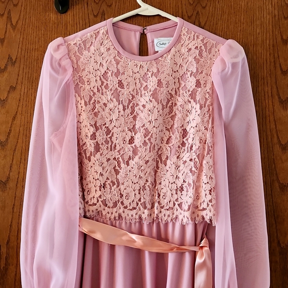 Misses Vintage Bobbi's Girl Formal Dress Size 12; photo 2 true color - Picture 3 of 7